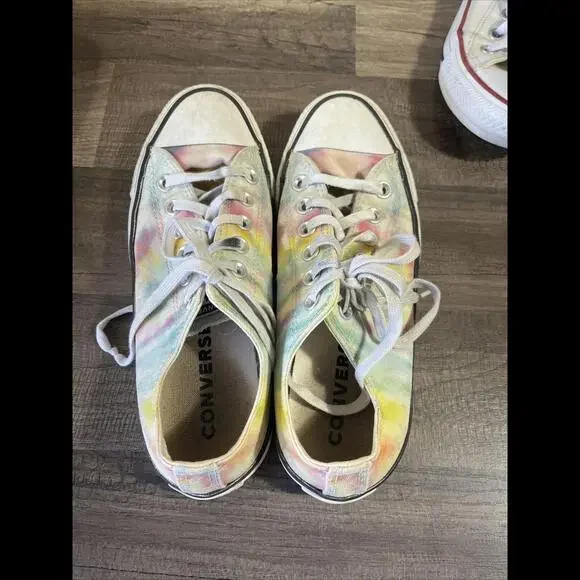 Lot Of 3 Converse All-Star Womens Sz 6/7 Mens 4/5 Sneakers Low Top - Picture 7 of 9